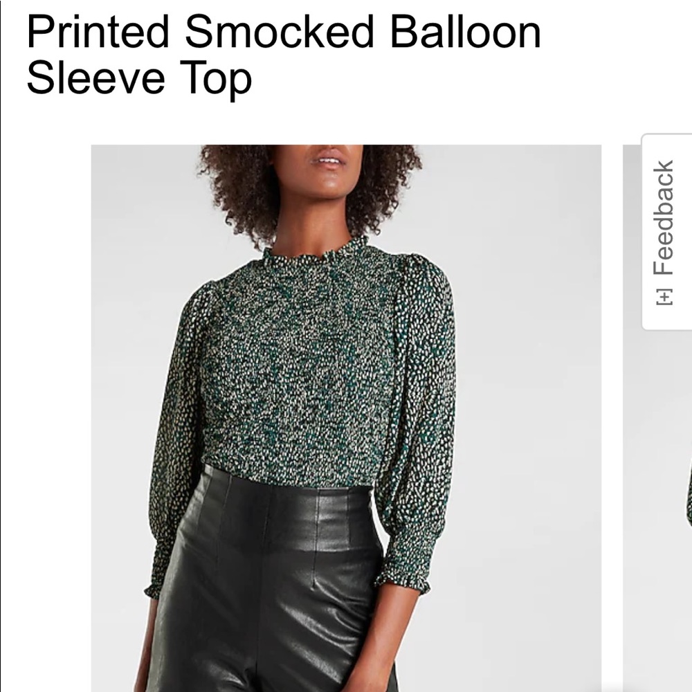 Balloon sleeve top express